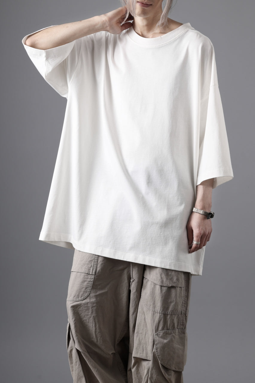 thom/krom RELAXED FIT SHORT SLEEVE TEE / COTTON JERSEY