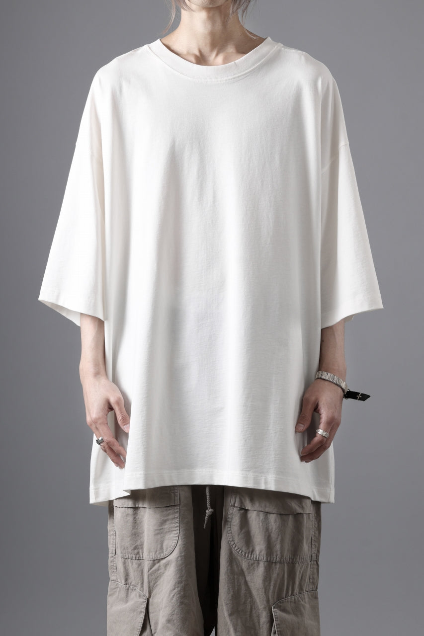 thom/krom RELAXED FIT SHORT SLEEVE TEE / COTTON JERSEY