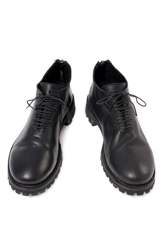 Portaille LADDER LACED DERBY SHOES / WAXED HORSE