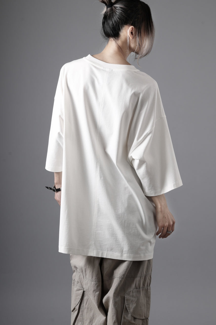 thom/krom RELAXED FIT SHORT SLEEVE TEE / COTTON JERSEY