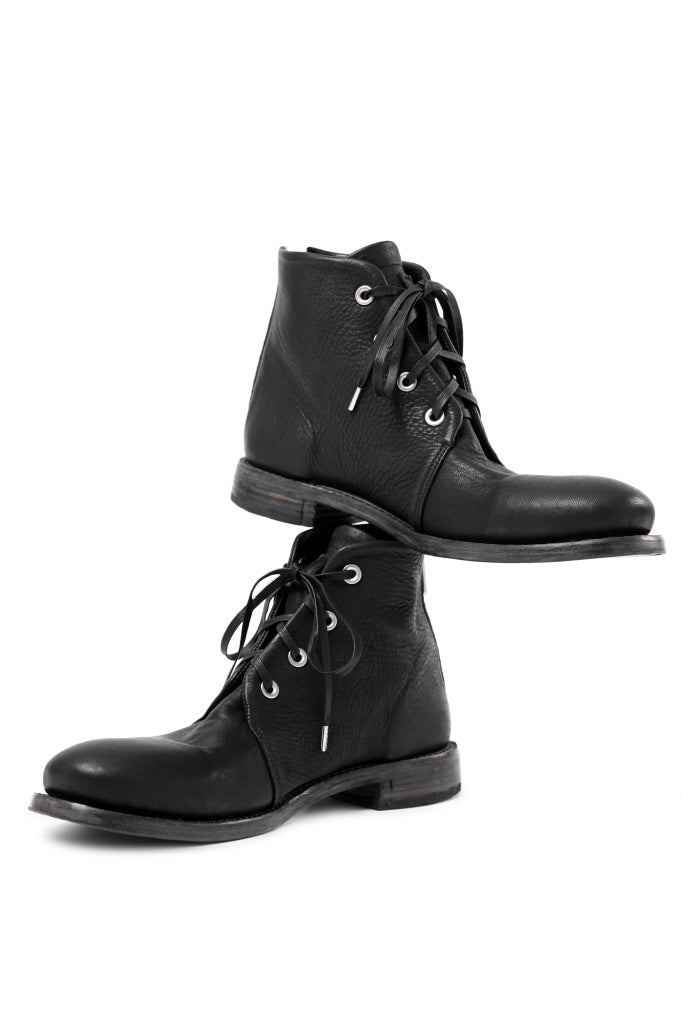 Portaille 4 HOLE LACE UP BOOTS / BURNED HORSE