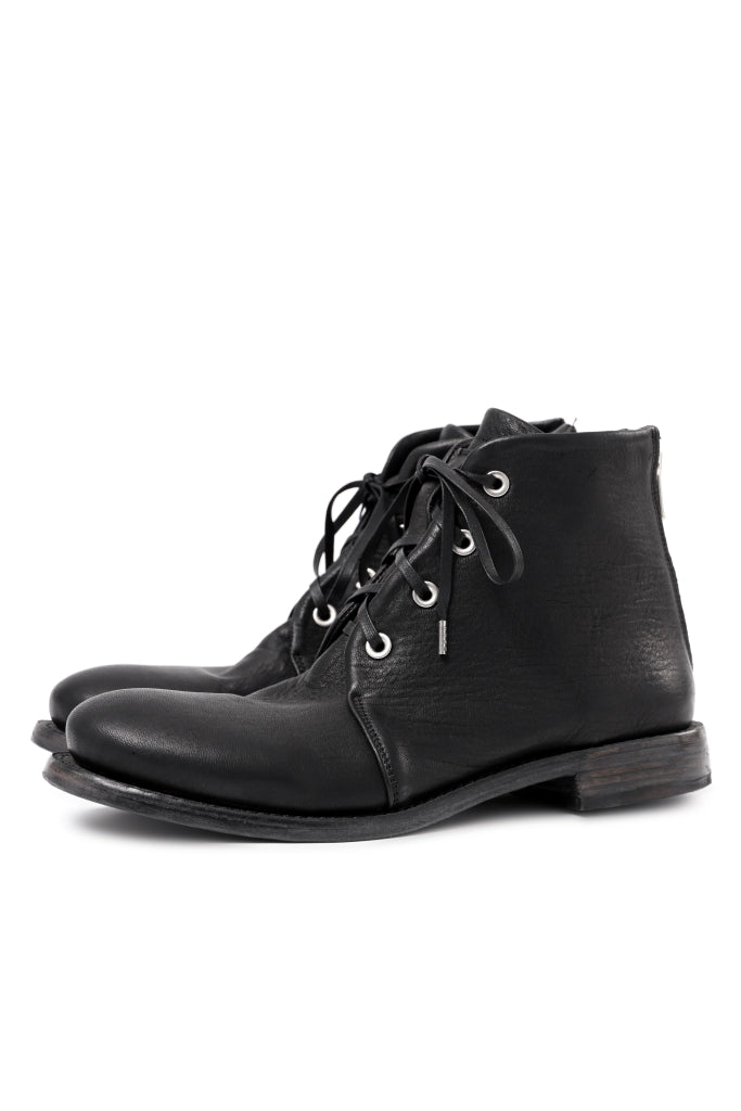 Portaille 4 HOLE LACE UP BOOTS / BURNED HORSE