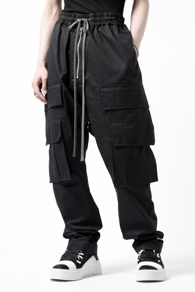 A.F ARTEFACT FRONT ZIP CARGO SARORUEL EASY PANTS