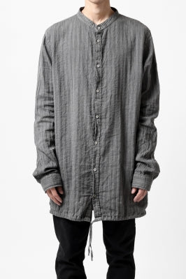 daub DYEING LONG SHIRT / CL-STRIPE