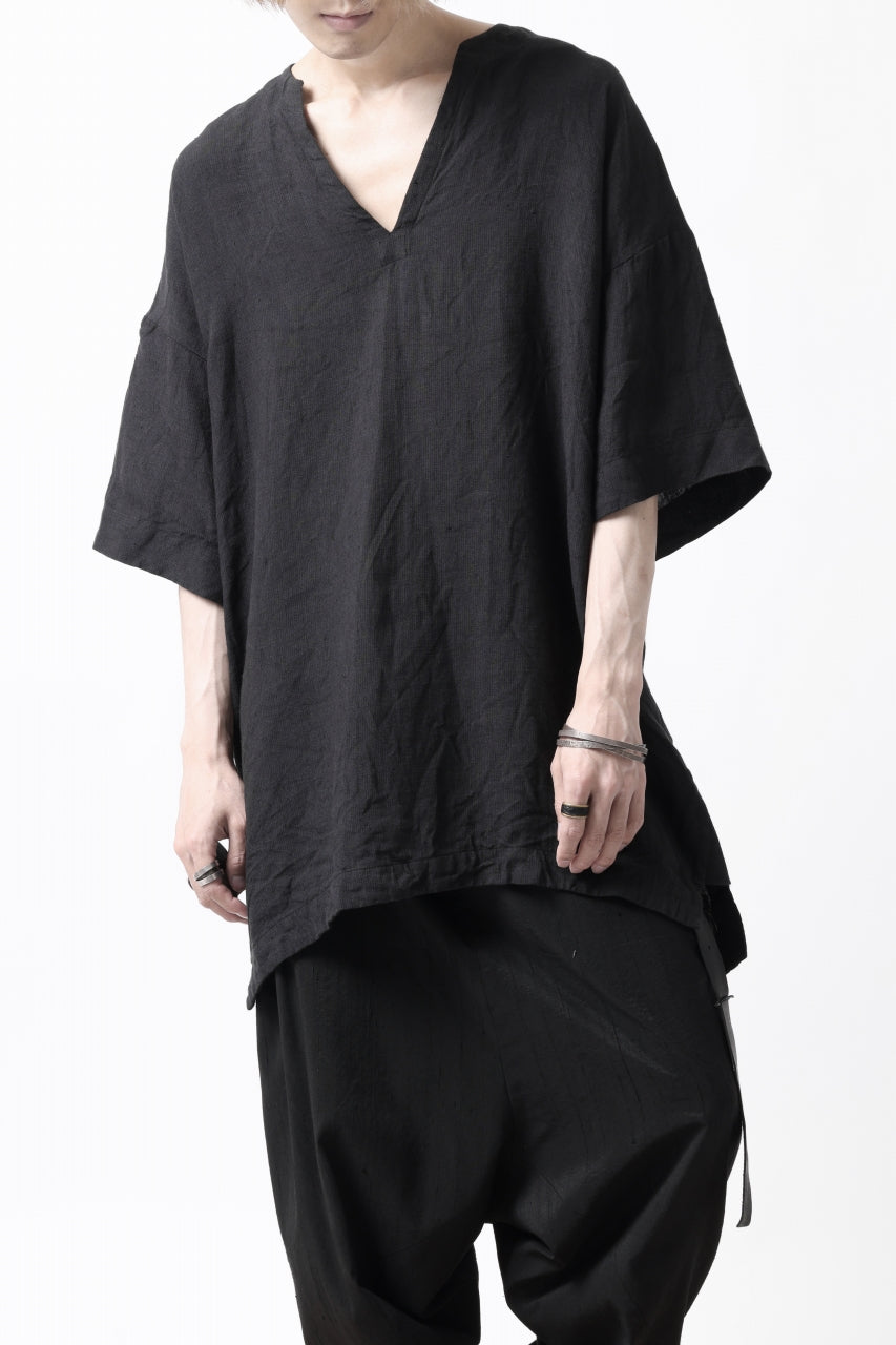 _vital exclusive minimal tunica tops / thin stripe soft linen