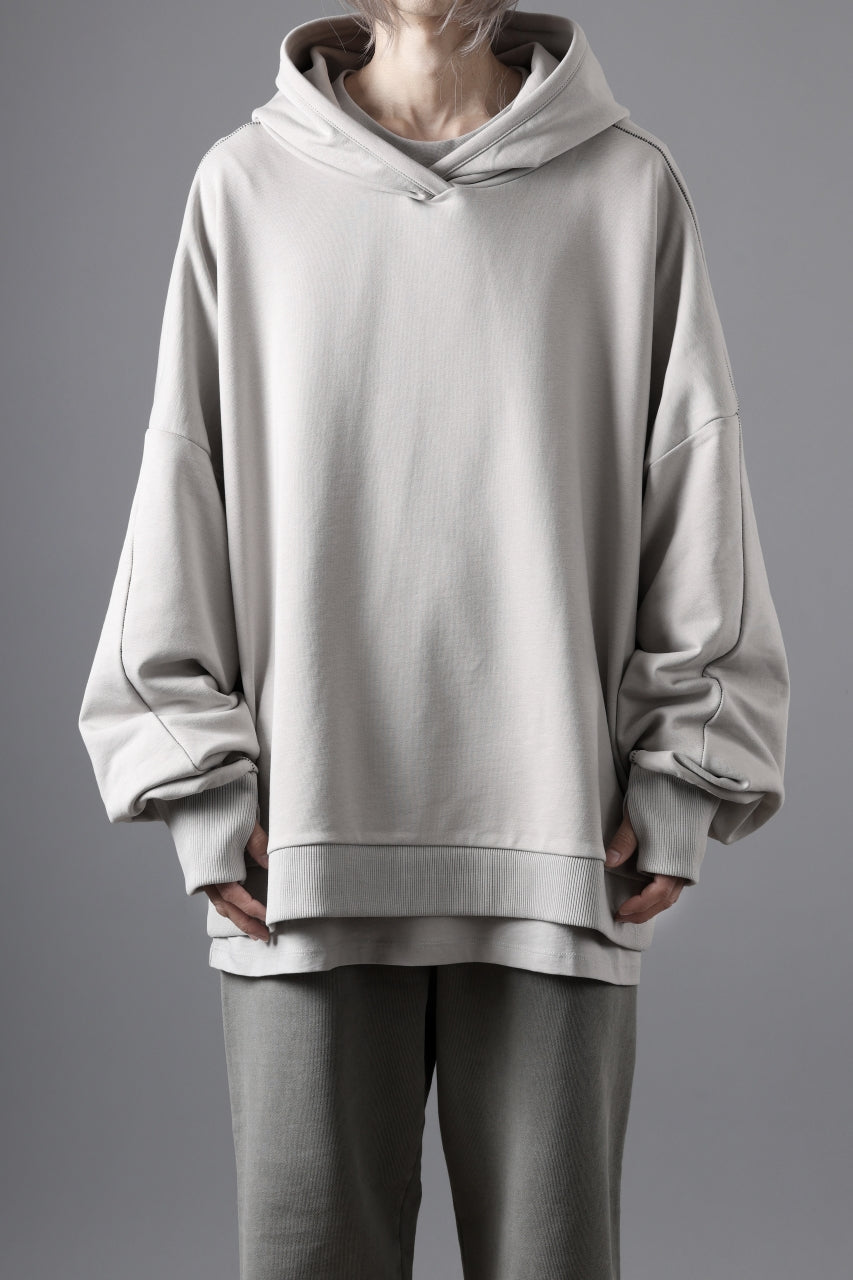 thom/krom EXTRA OVERSIZED FIT HOODIE / ELASTIC COTTON SWEAT