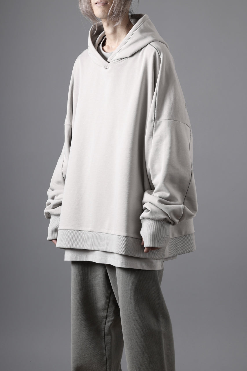 thom/krom EXTRA OVERSIZED FIT HOODIE / ELASTIC COTTON SWEAT