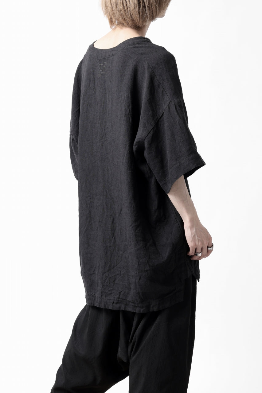 _vital exclusive minimal tunica tops / thin stripe soft linen