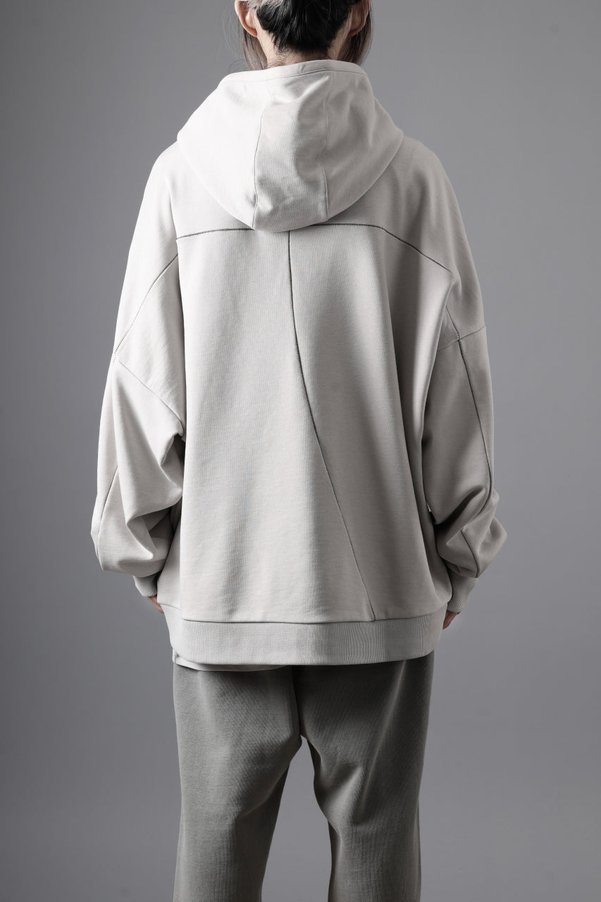 thom/krom EXTRA OVERSIZED FIT HOODIE / ELASTIC COTTON SWEAT