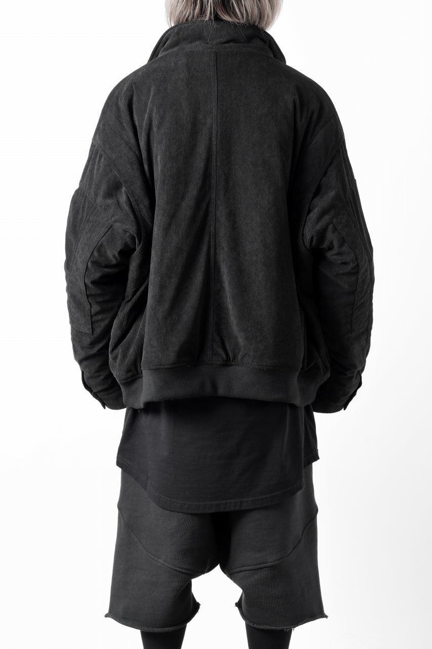 A.F ARTEFACT COVERALL BLOUSON / CORDUROY & QUILTING PADDED