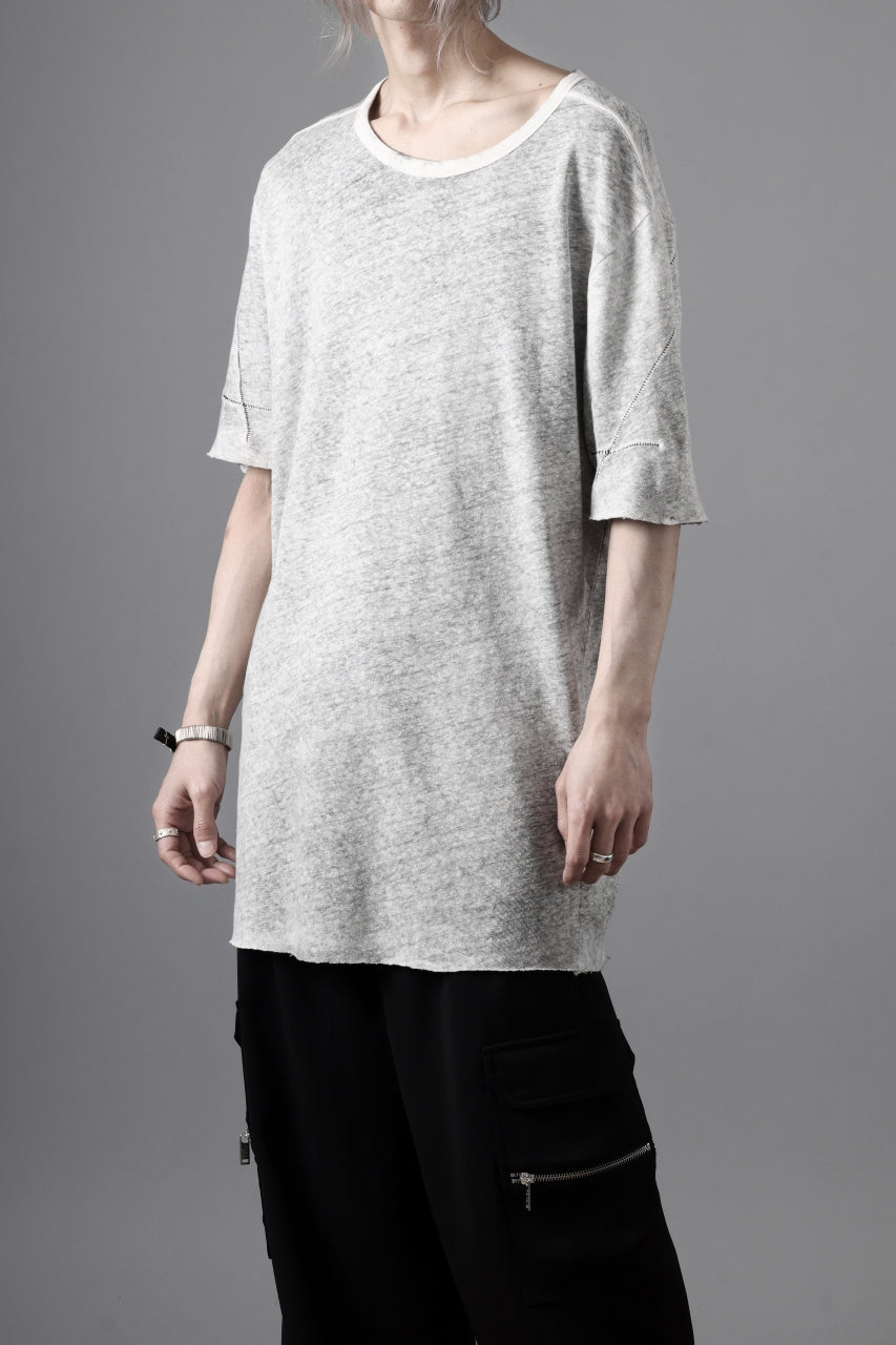 thom/krom RELAXED FIT SHORT SLEEVE TEE / COTTON JERSEY