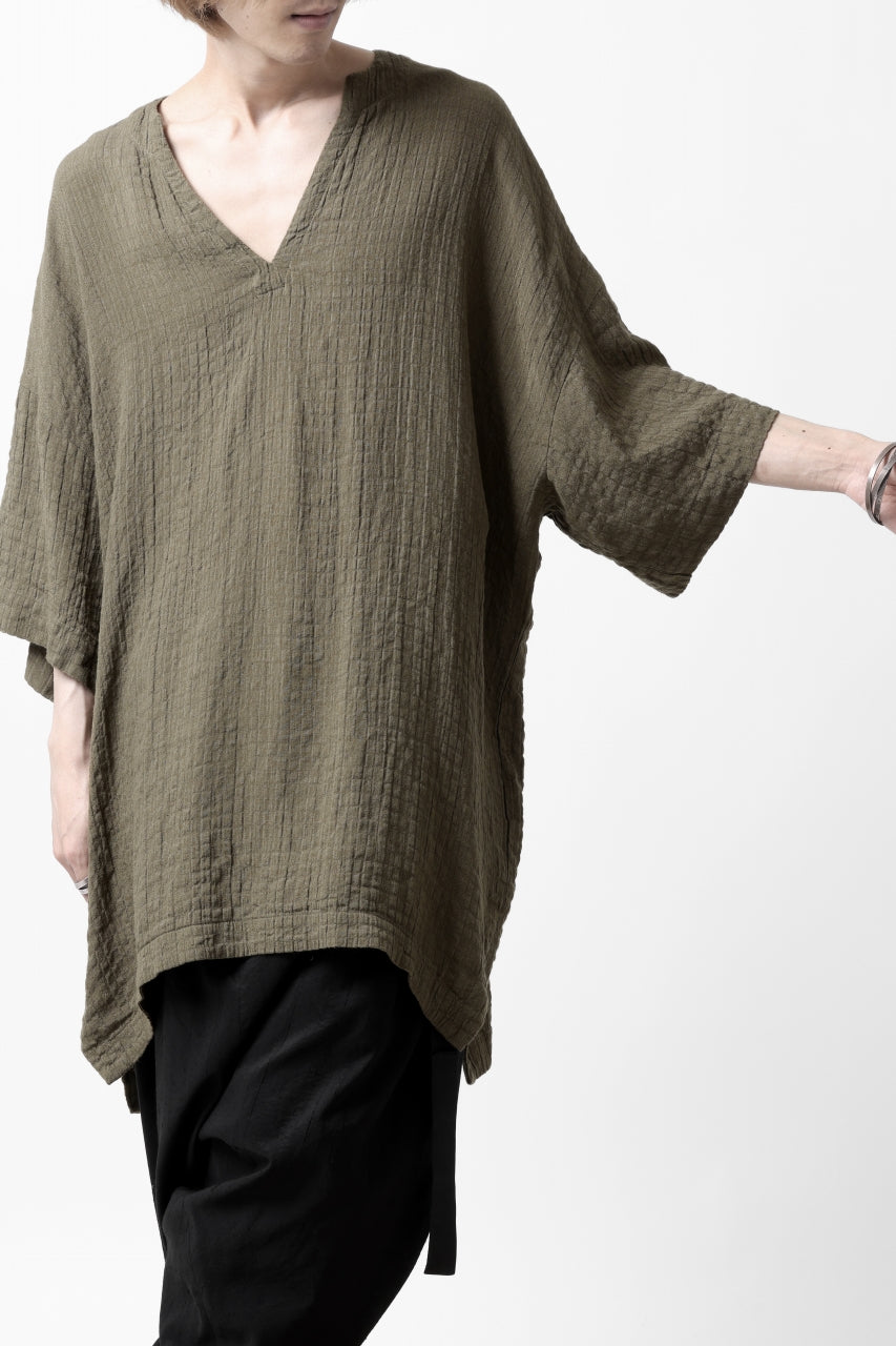 _vital exclusive minimal tunica tops / soft waffle woven