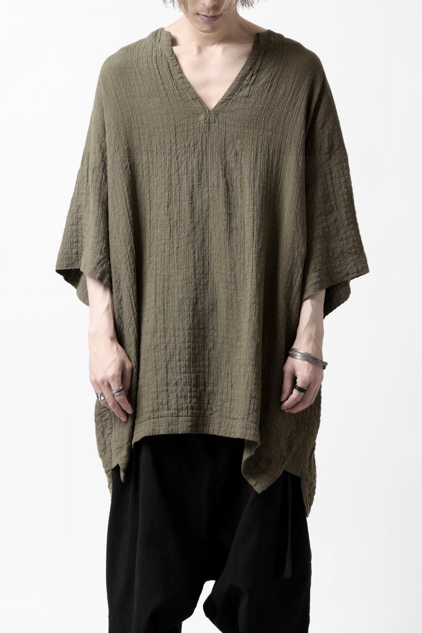 _vital exclusive minimal tunica tops / soft waffle woven