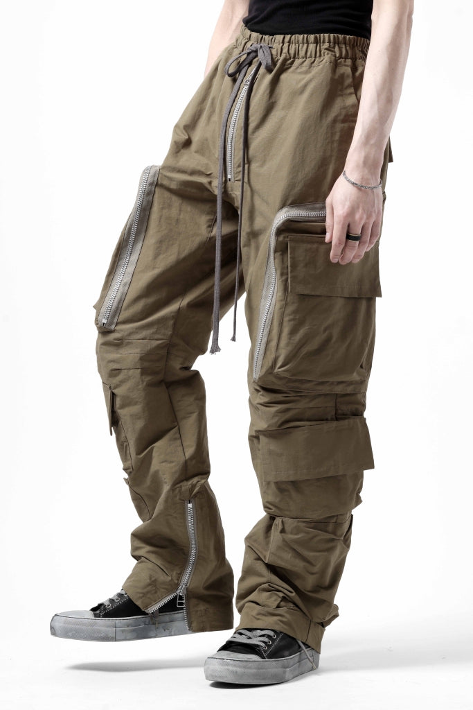 A.F ARTEFACT RADICAL-ZIP FIELD PANTS