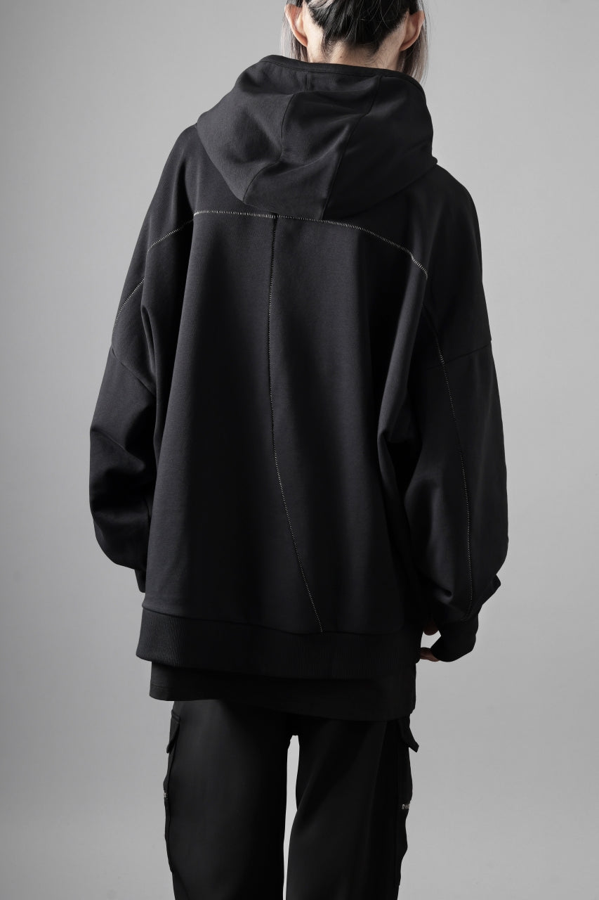 thom/krom EXTRA OVERSIZED FIT HOODIE / ELASTIC COTTON SWEAT