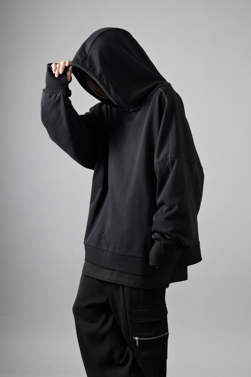 thom/krom EXTRA OVERSIZED FIT HOODIE / ELASTIC COTTON SWEAT