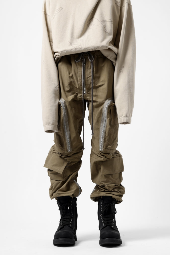 A.F ARTEFACT RADICAL-ZIP FIELD PANTS