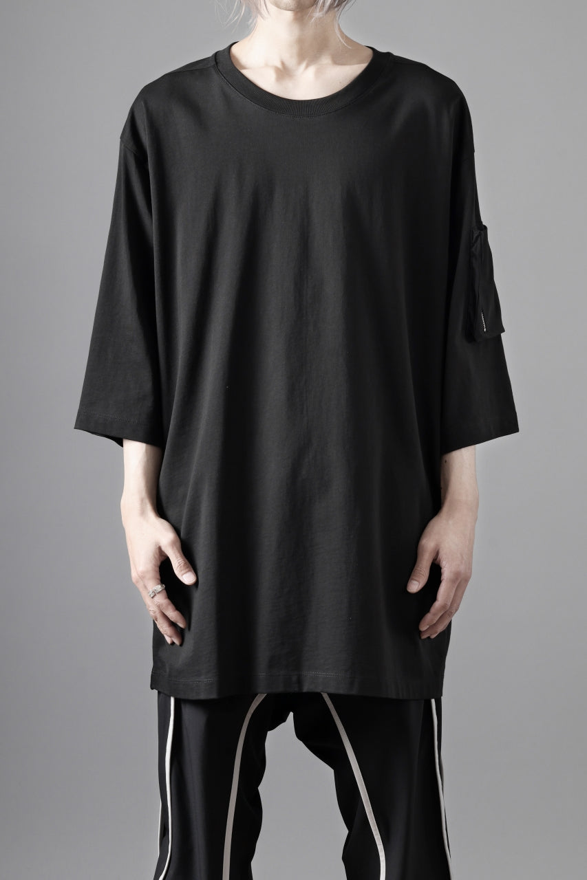 thom/krom ZIP POCKET SHORT SLEEVE TEE / COTTON JERSEY