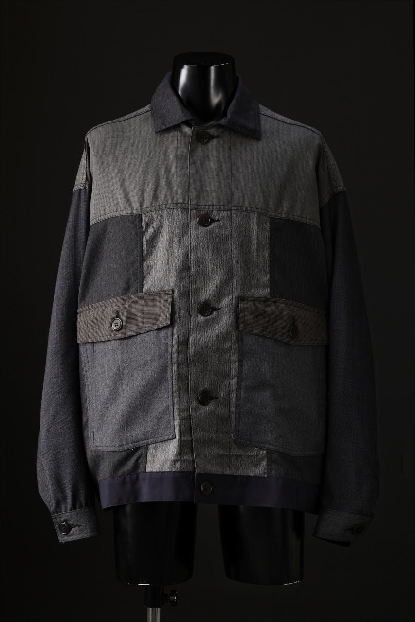 CHANGES REMAKE WOOL WORKER BLOUSON