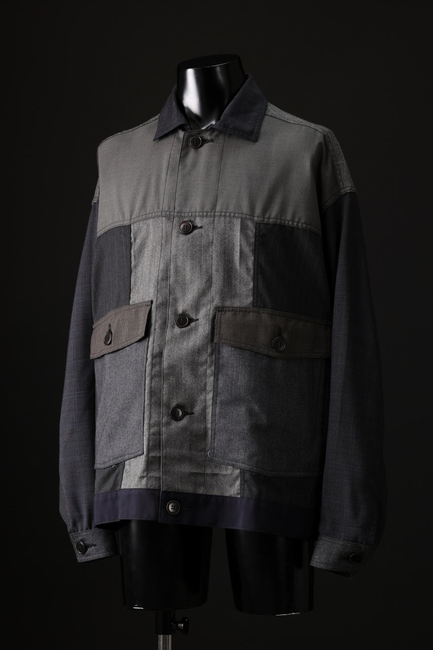 CHANGES REMAKE WOOL WORKER BLOUSON