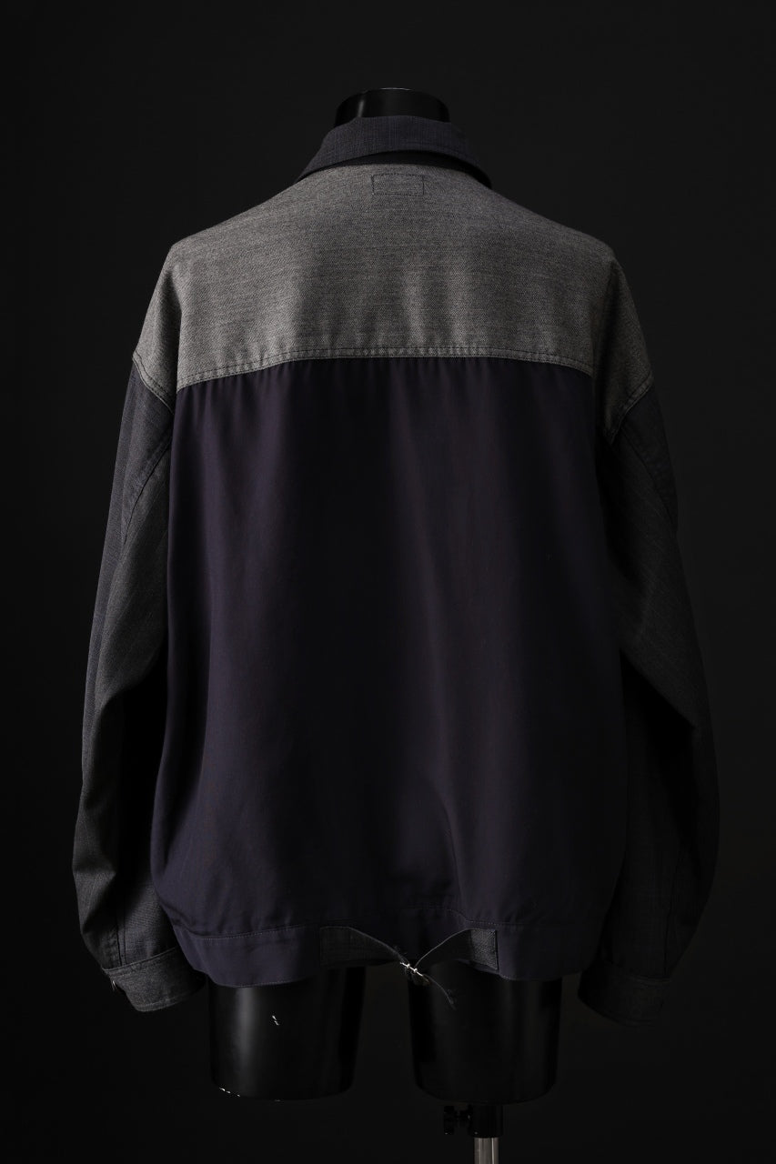 CHANGES REMAKE WOOL WORKER BLOUSON