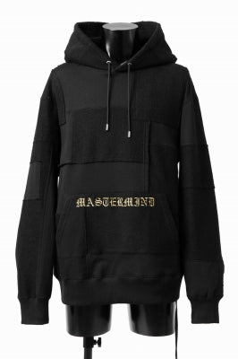 mastermind JAPAN SWEAT HOODIE / SWITCH PATCHWORK