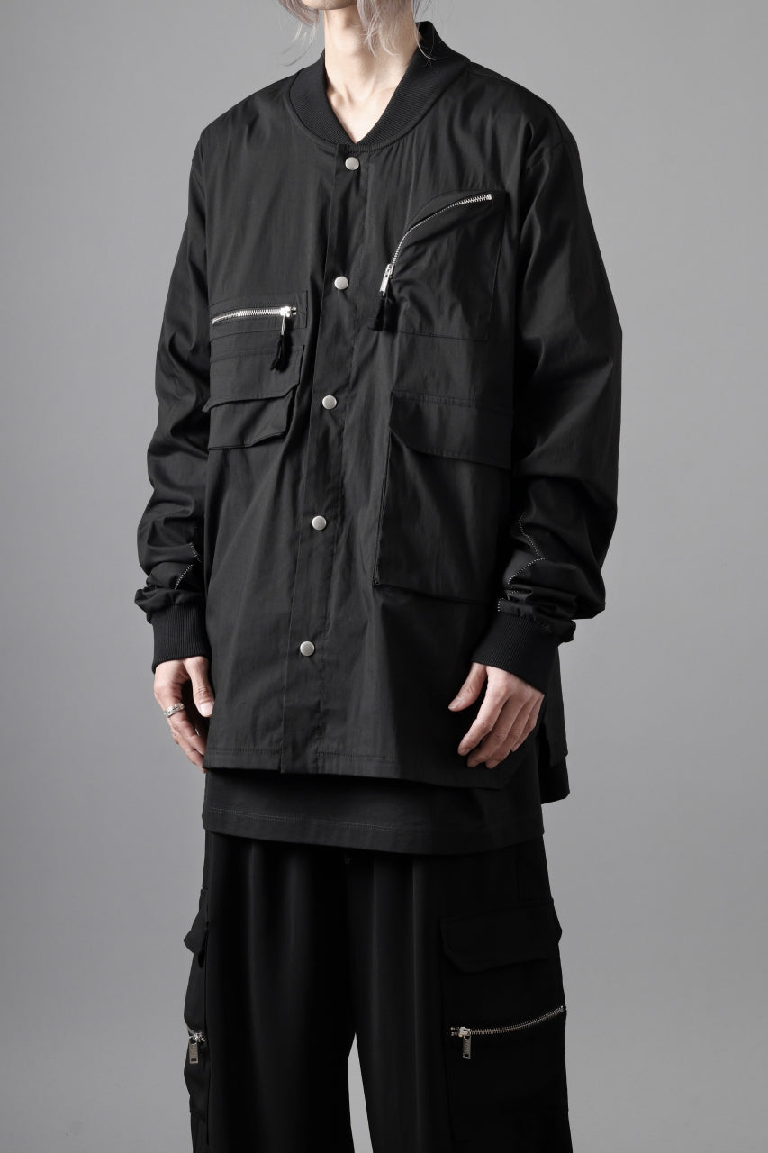 thom/krom WORK POCKET JACKET / ELASTIC COTTON & POLYAMIDE