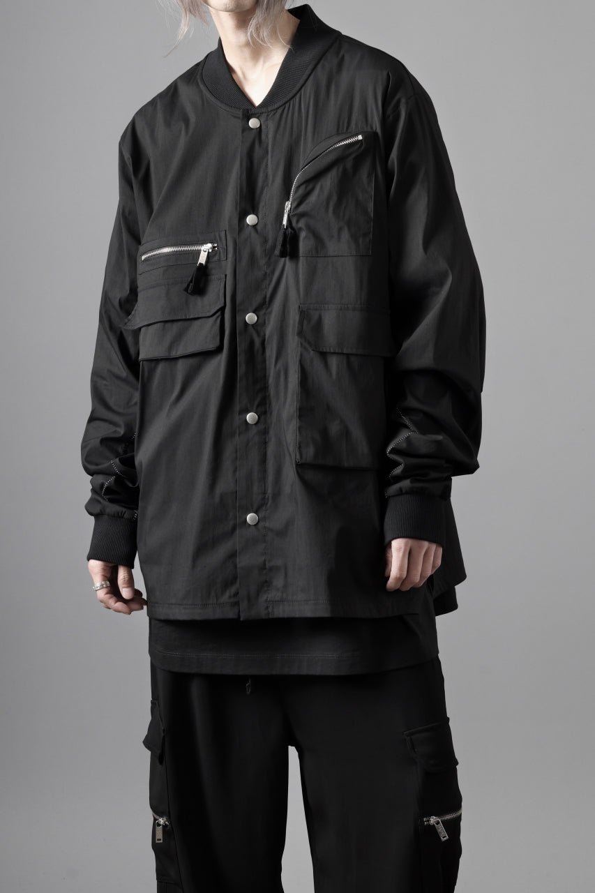 thom/krom WORK POCKET JACKET / ELASTIC COTTON & POLYAMIDE