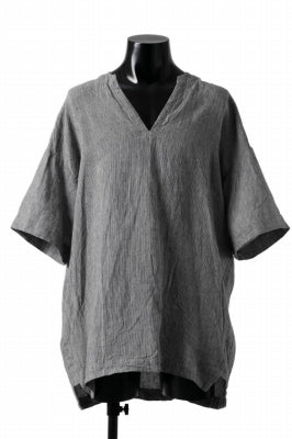 _vital exclusive minimal tunica tops / thin stripe soft linen