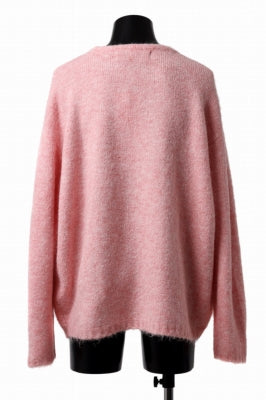 A.F ARTEFACT OVER SIZED KNIT TOPS / MIX WOOL