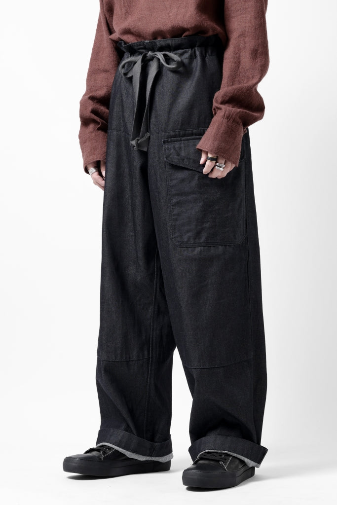 【予約商品】sus-sous trousers MK-1 / 11.5oz supima silket denim