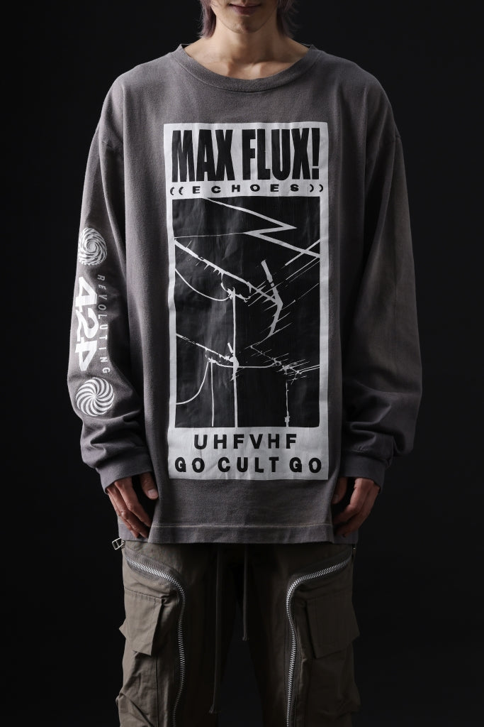 DEFORMATER.® x ZIG UR IDOL FADED & CRACKED LS TOPS - MAX FLUX