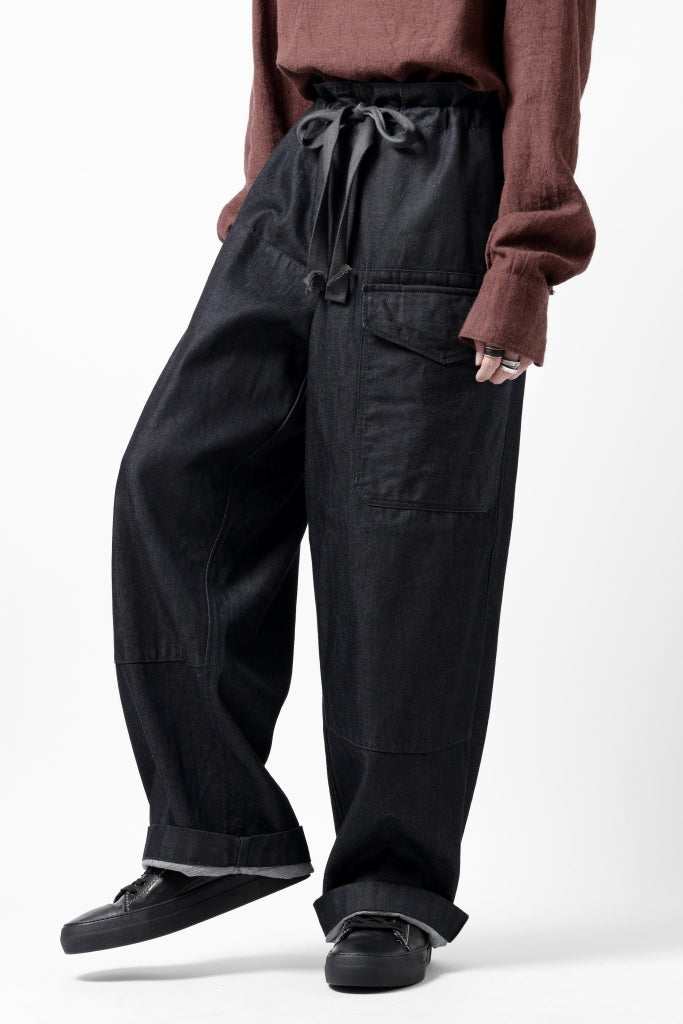  【予約商品】sus-sous trousers MK-1 / 11.5oz supima silket denim