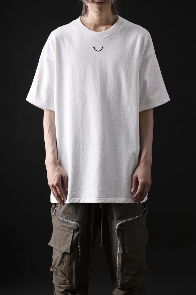 READYMADE SMILE & LOGO SHORT SLEEVE T-SHIRT 