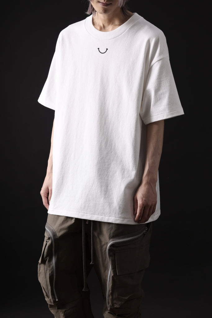 READYMADE SMILE & LOGO SHORT SLEEVE T-SHIRT 