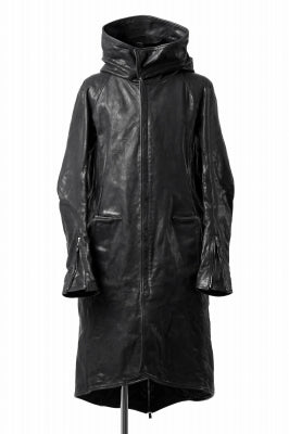 incarnation exclusive BUFFALO LEATHER MODS COAT / OBJECT DYED