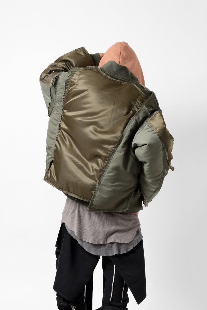 FACETASM DOCKING/LAYER FLIGHT JACKET