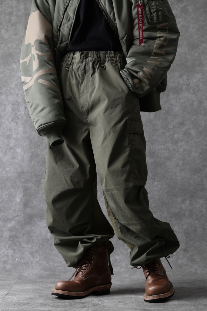 mastermind WORLD x ALPHA INDUSTRIES CARGO PANTS