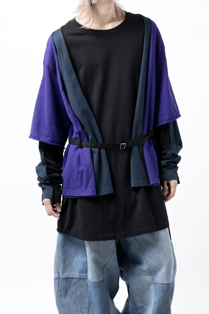 FACETASM TRIPLE-LAYERED LS TOPS