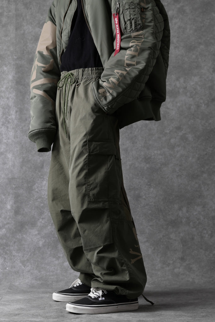 mastermind WORLD x ALPHA INDUSTRIES CARGO PANTS