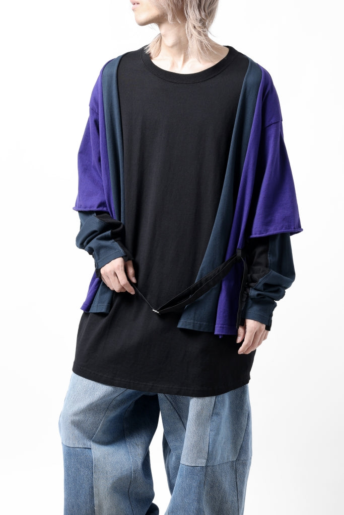 FACETASM TRIPLE-LAYERED LS TOPS