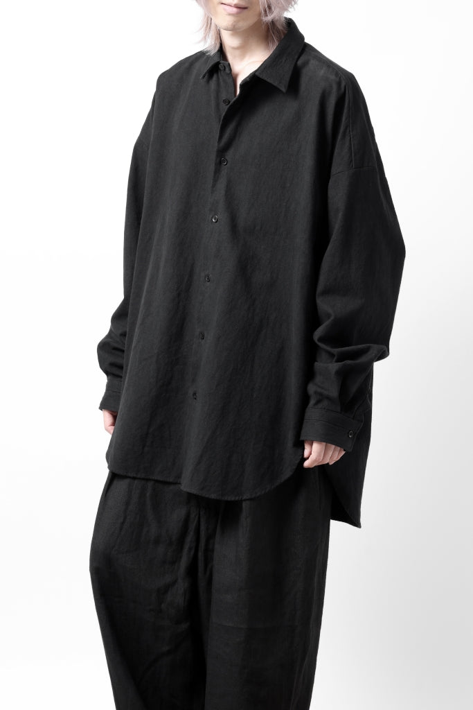 sus-sous atelier L/S shirts / cotton linen canvas