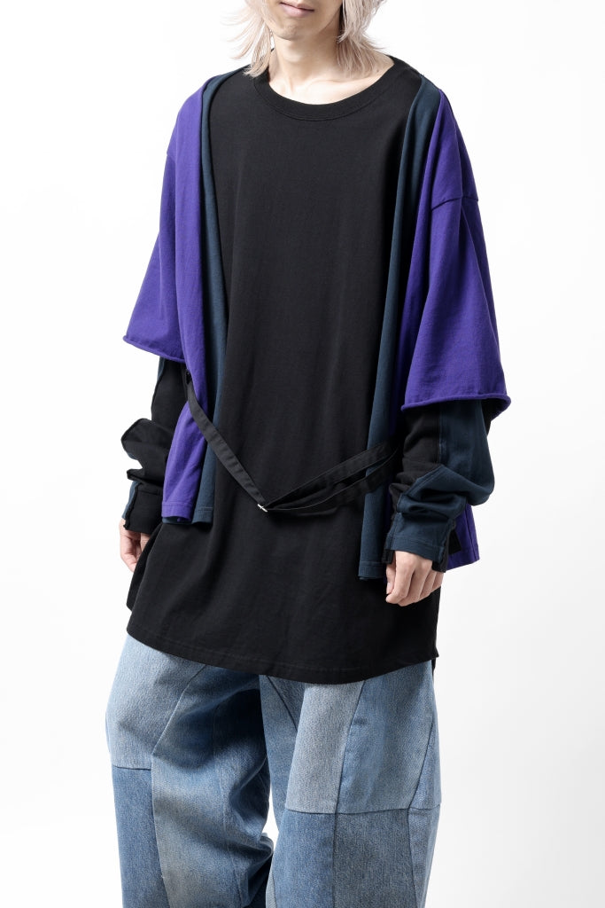 FACETASM TRIPLE-LAYERED LS TOPS