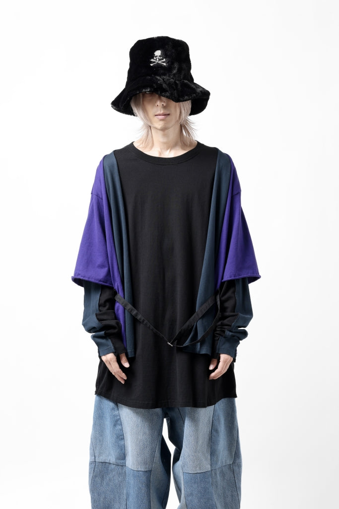 FACETASM TRIPLE-LAYERED LS TOPS