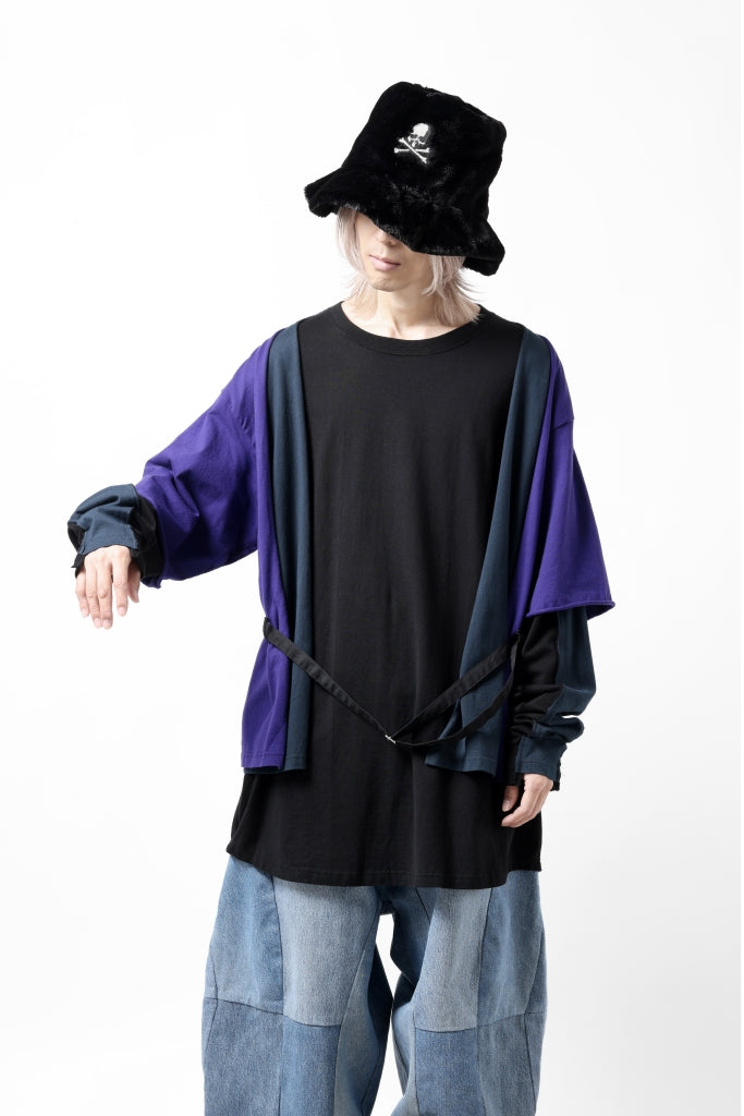 FACETASM TRIPLE-LAYERED LS TOPS