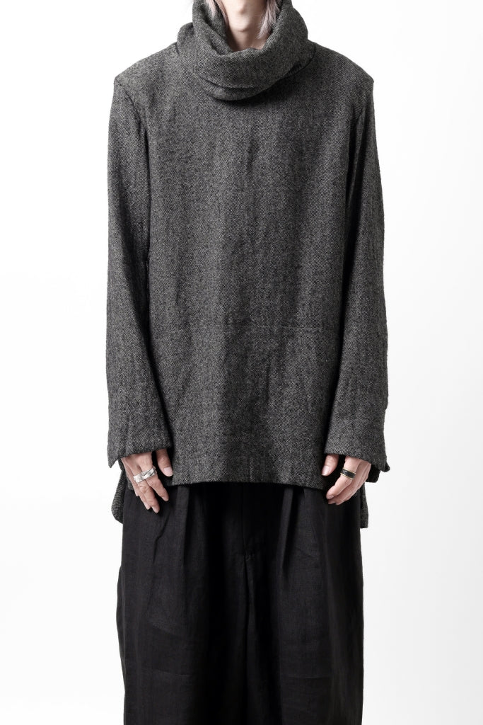sus-sous sleeping smock / strong refined wool linen