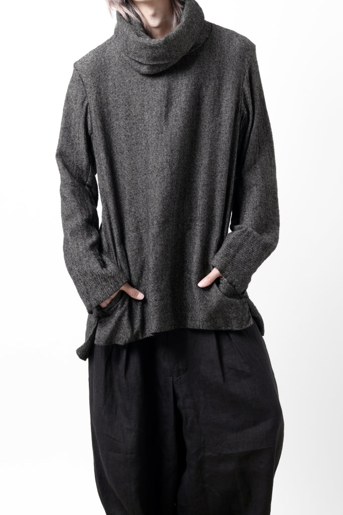 sus-sous sleeping smock / strong refined wool linen