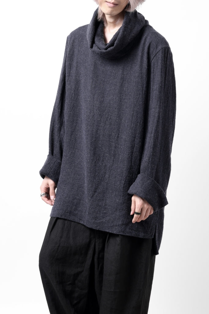 sus-sous sleeping smock / natural dyed linen wool twill
