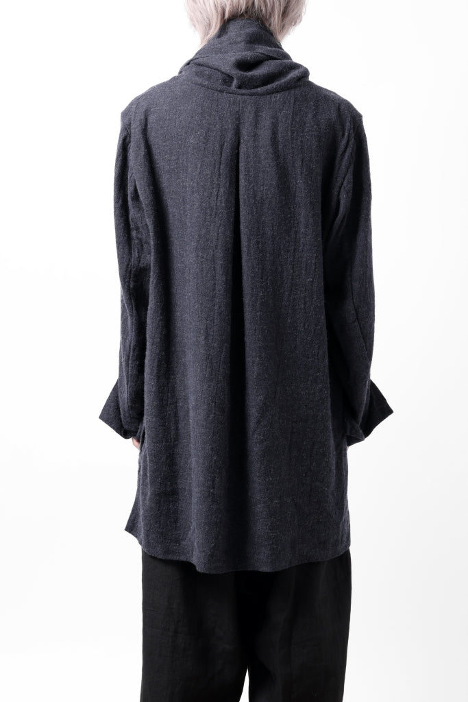 sus-sous sleeping smock / natural dyed linen wool twill