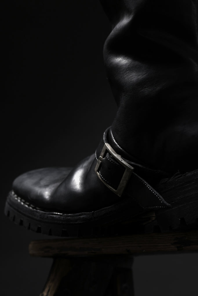 incarnation x LOOM exclusive HORSE LEATHER ENGINEER SIDE ZIP BOOTS-6th / VIBRAM GOODYEAR WELTED